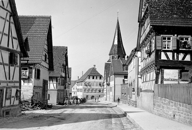 Hauptstrasse um 1935